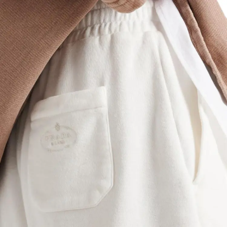 PRADA Terry cloth Cotton Shorts-3