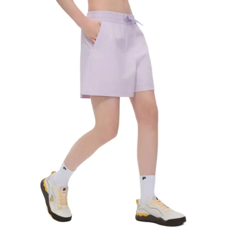 FILA FUSION FOBFUSION LIFE SS25 Casual Shorts Women's Lavender Butterfly Purple PU-3