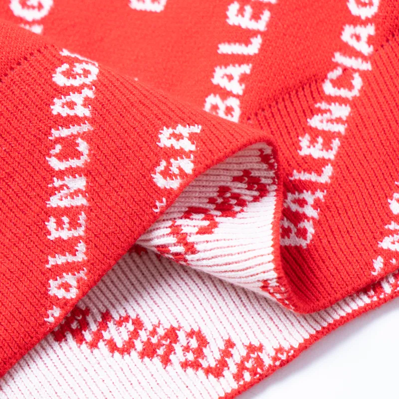 Balenciaga SS22 Sweater Women's Red-6