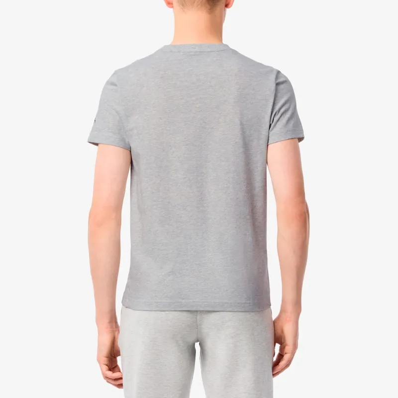 LACOSTE x DEYUEKEWEIQI,LIANMINGKUAN T Shirt Men's Gray-2