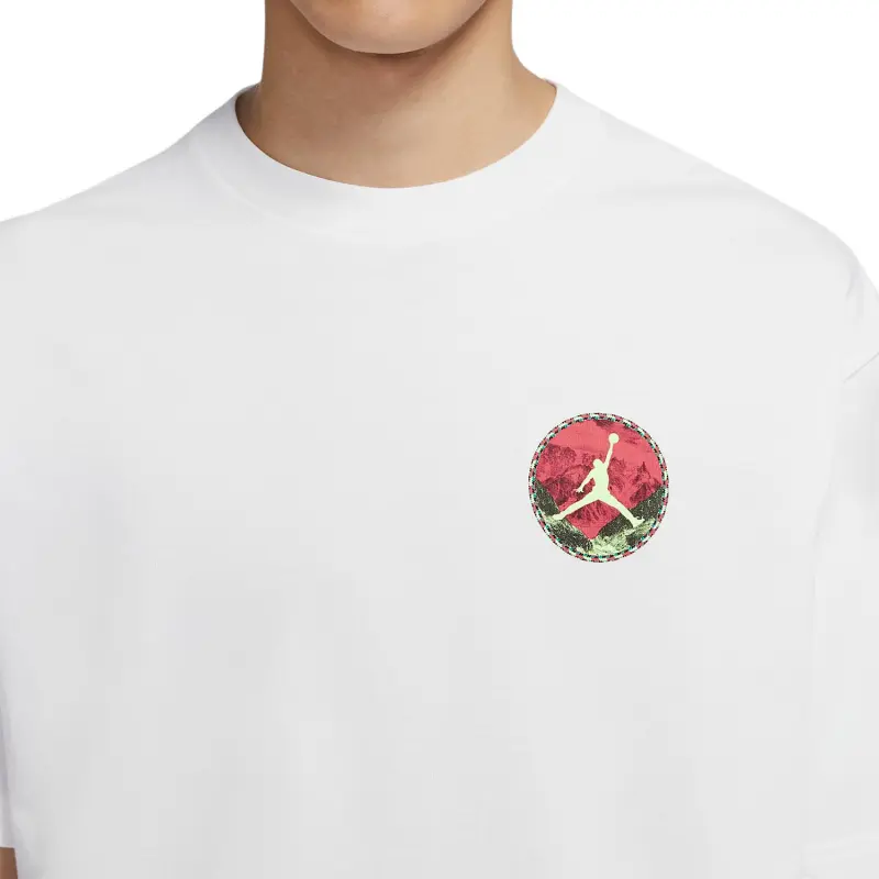 Jordan Men's Basketball T Shirt Men's White-3