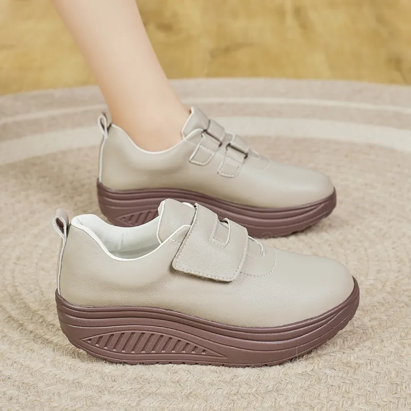 Reivanti Casual Single Shoes Women's Gray-3