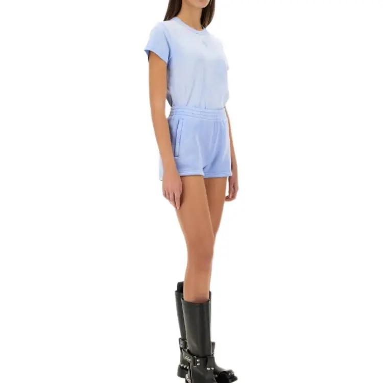 Alexander Wang Logo Embossed Track Shorts-2