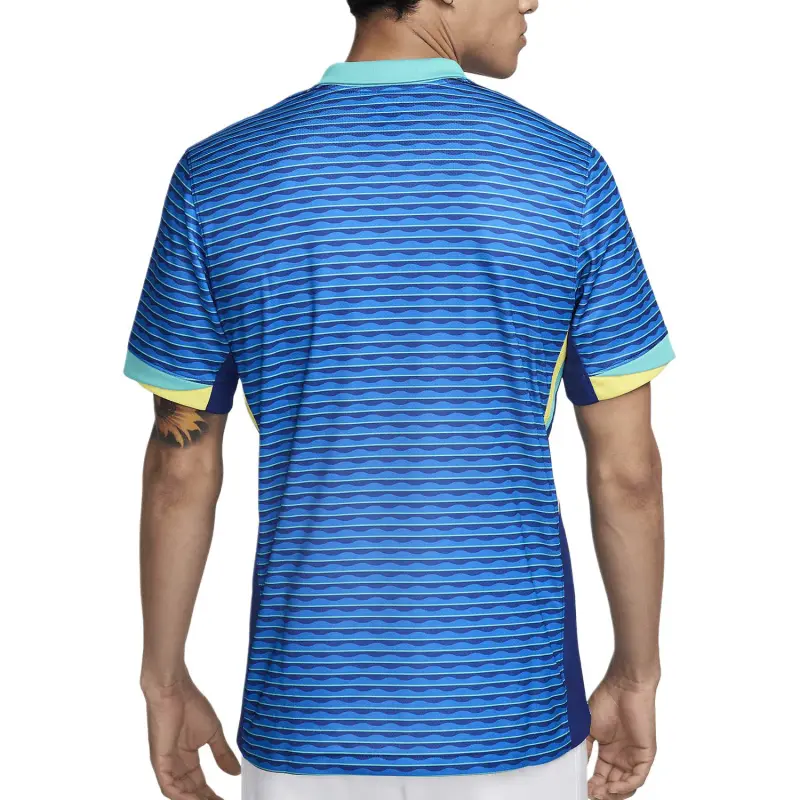 Nike Brazil 2024 Stadium Away Men's Nike Dri FIT Soccer Replica Jersey-3