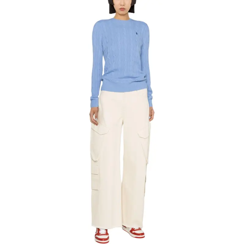 Polo Ralph Lauren Julianna Long Sleeve Pullover New Litchfield Blue-1