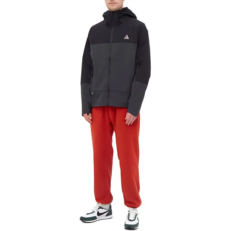 Nike Windbreaker Jackets Men Black-3