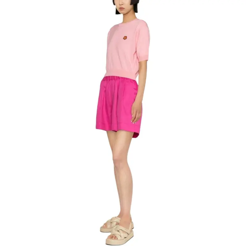 KENZO Boke Flower Crest Short Sleeved Jumper-4