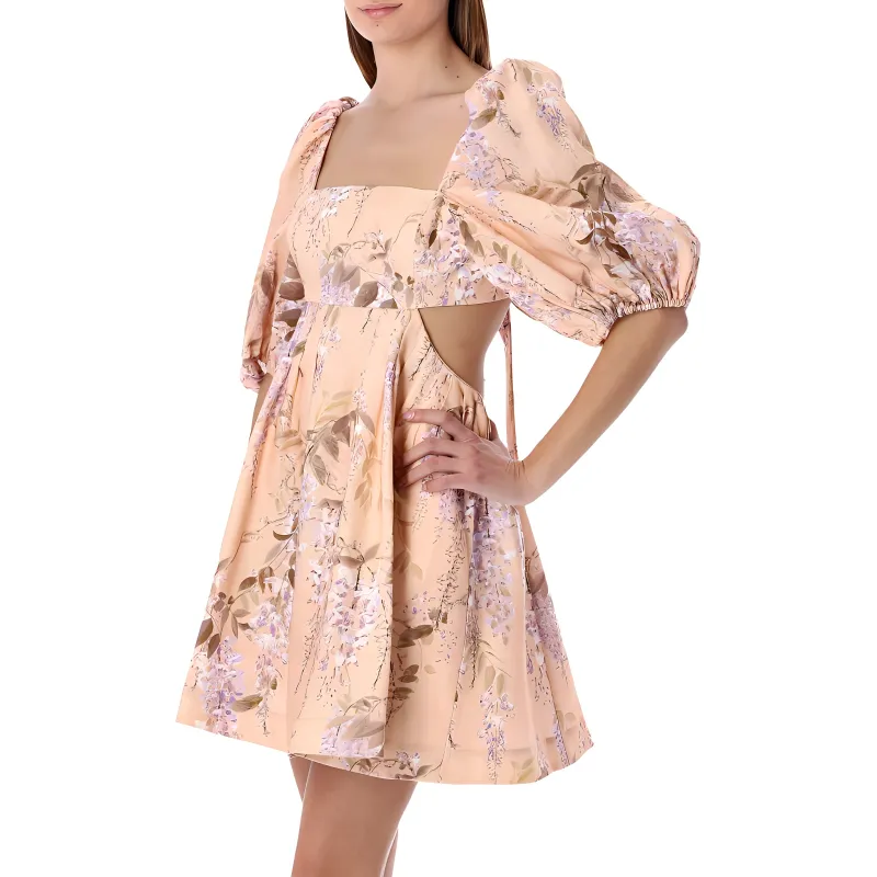 Zimmermann Short Sleeved Dresses Women's Pink-4