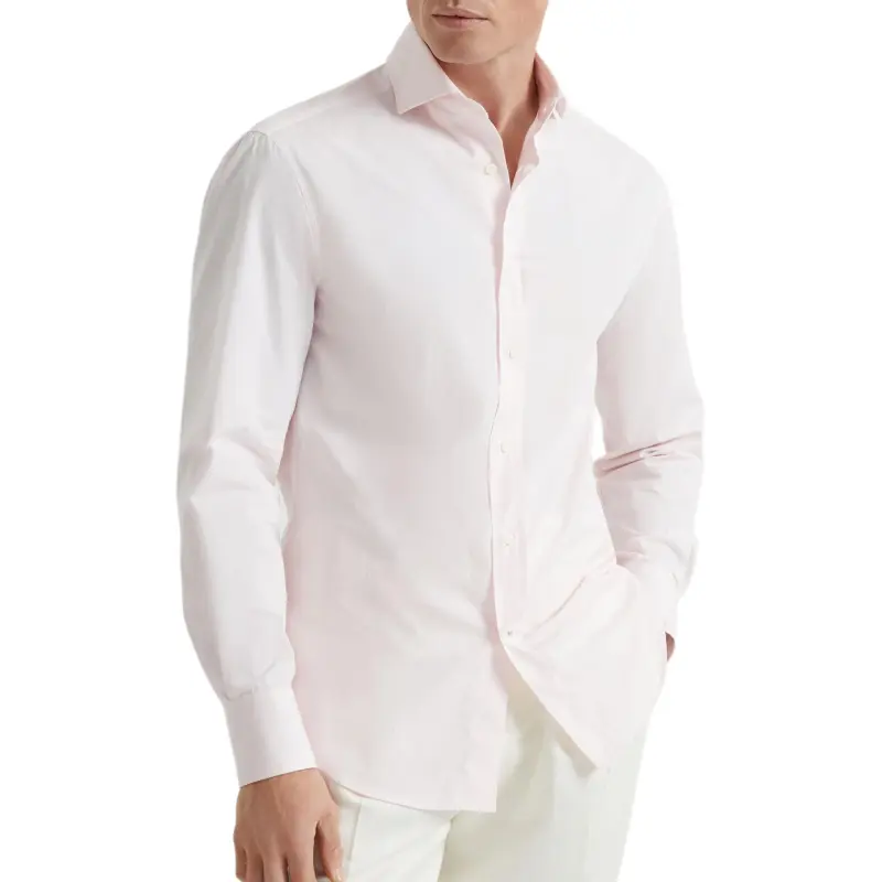 Brunello Cucinelli Long Sleeved Button Up Shirt-1