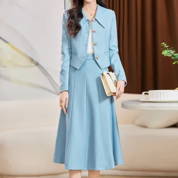 Fele.d Two Piece Skirt Sets Women's