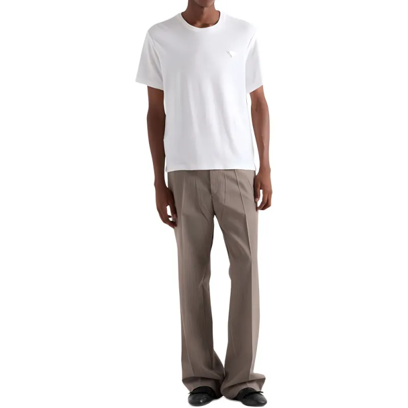 PRADA Logo Cotton T shirt-2