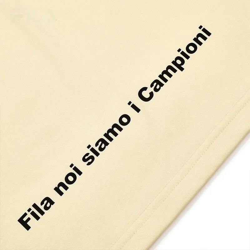 FILA T Shirts Men Yellow-6