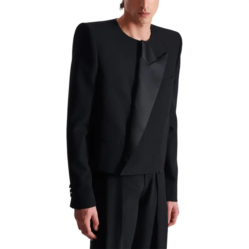 BALMAIN Asymmetric Spencer Jacket-3