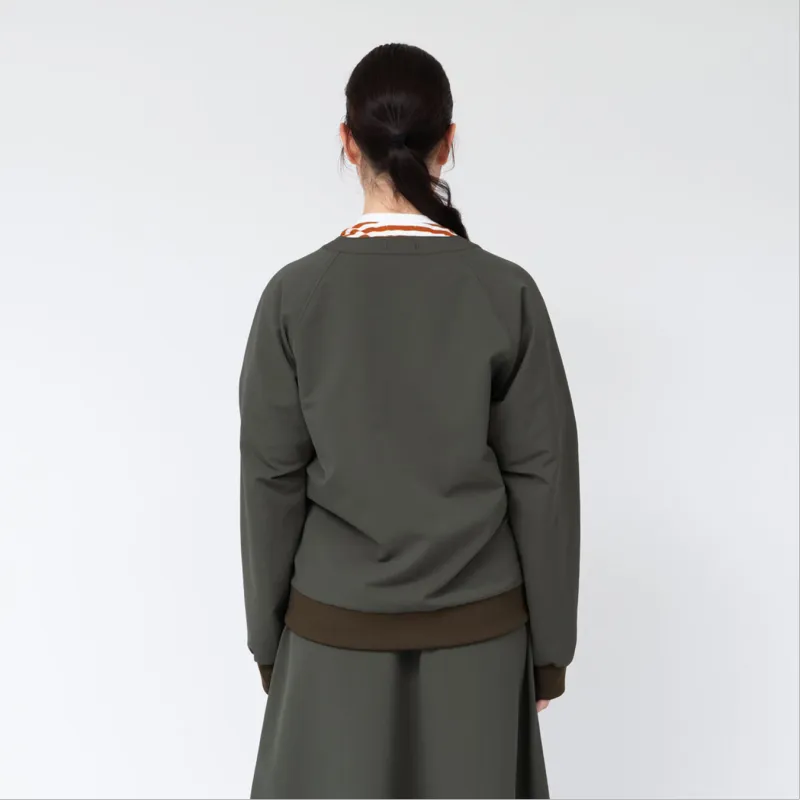 Nanamica Sweatshirt Unisex Olive-1