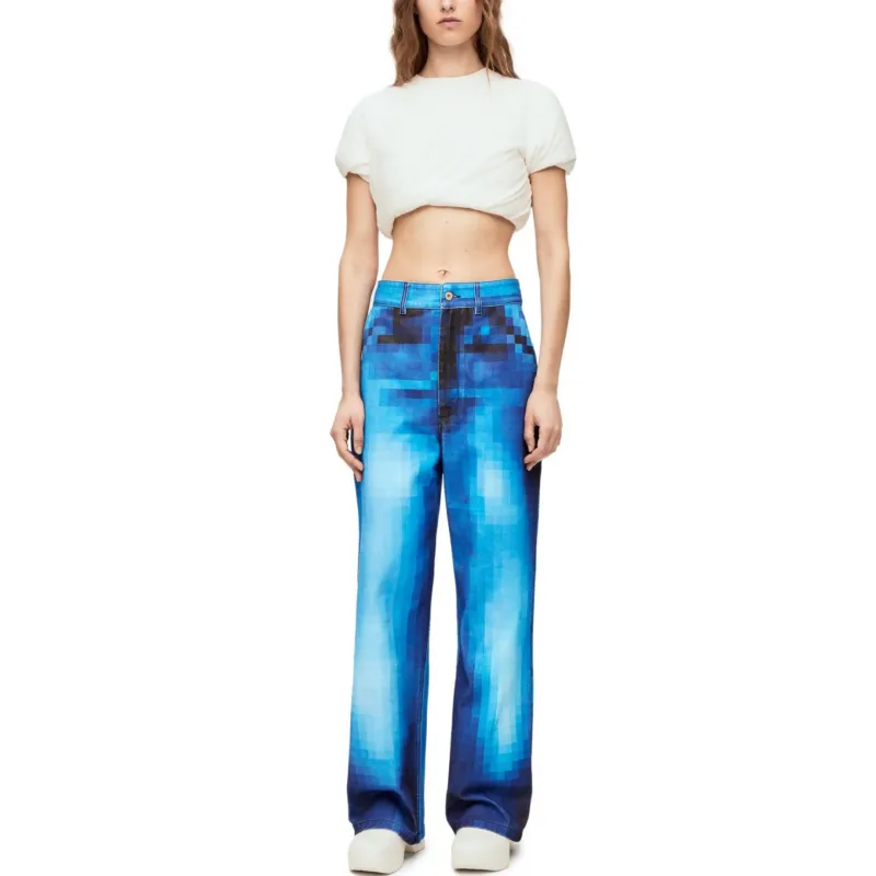 LOEWE Jeans Women's Blue-2