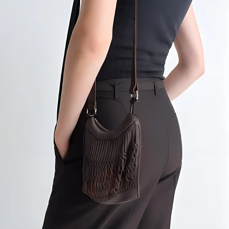 Lemaire Nylon Shoulder Bag, Crossbody Bag Mini Women's-4