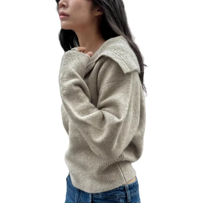 ZARA Sweater Women's Light Green-3