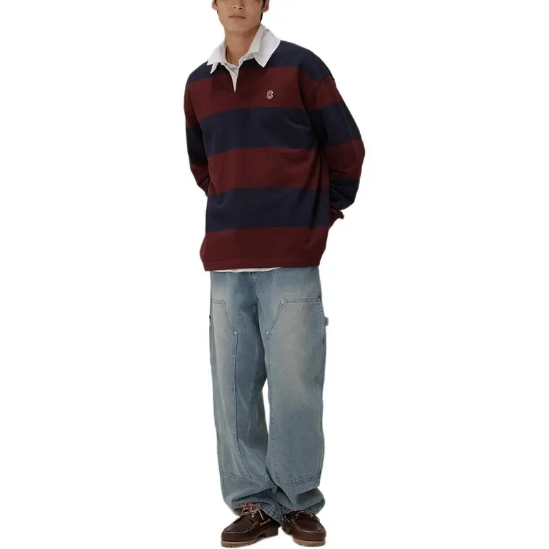 COVERNAT FW24 Polo Shirt Unisex Dark Red-2