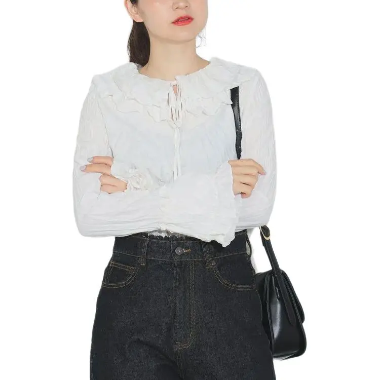 Beams Shirts Women's Ecru-3