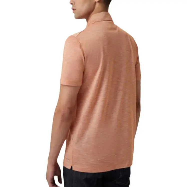 HUGO BOSS Polo Shirt Men's Dark Orange-3