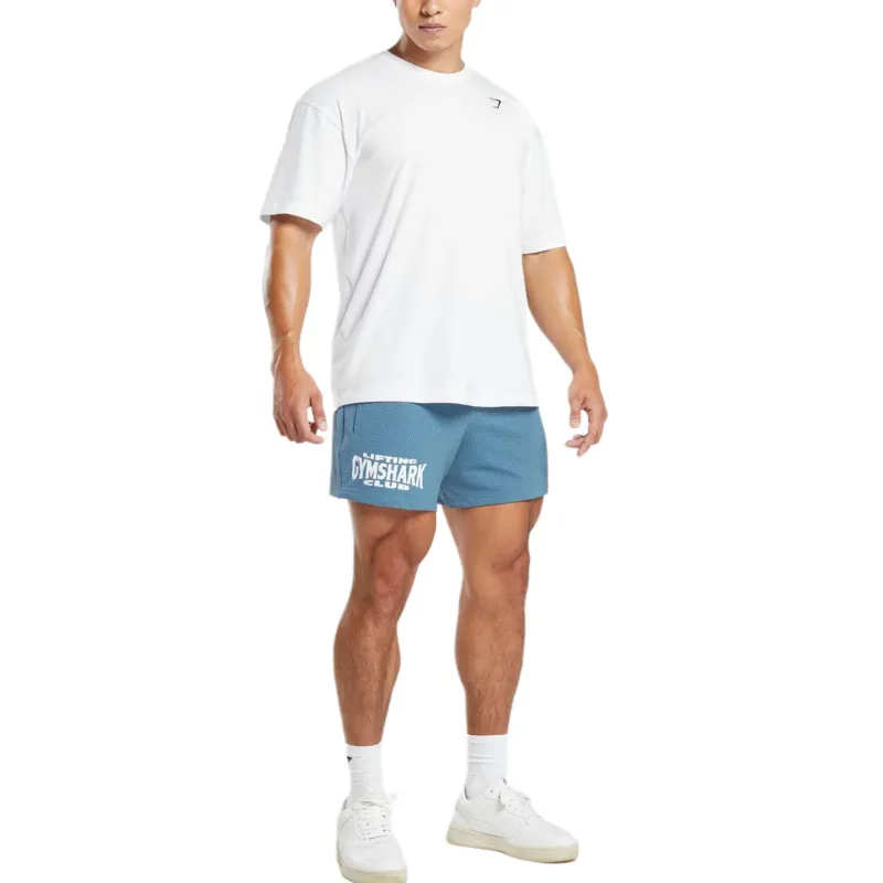 GYMSHARK FW24 Sports Shorts Men's Turquoise-3