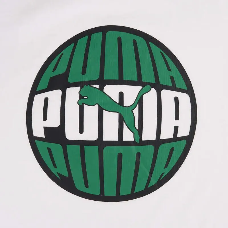 PUMA GRAPHICS T Shirt Men's White-2