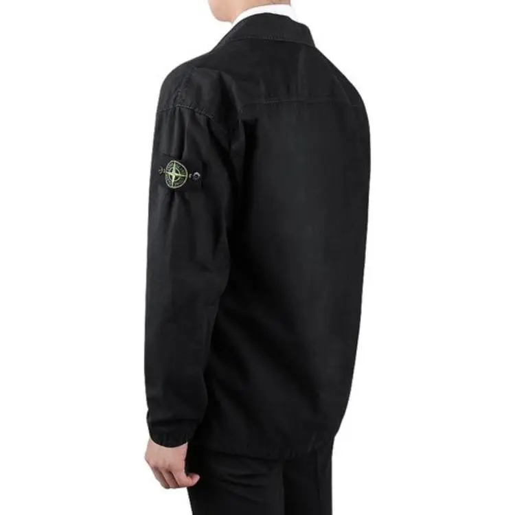 STONE ISLAND Jackets & Coats Men's Washed Black-3