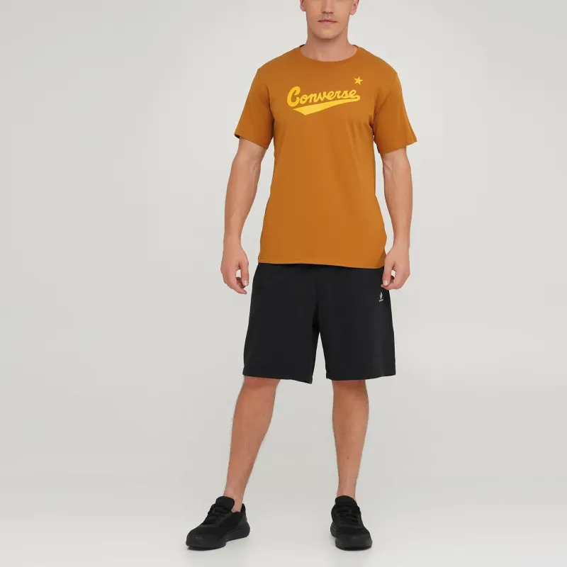 Converse T Shirts Men Orange-3