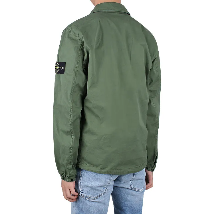 STONE ISLAND Jackets Men Olive Green-7