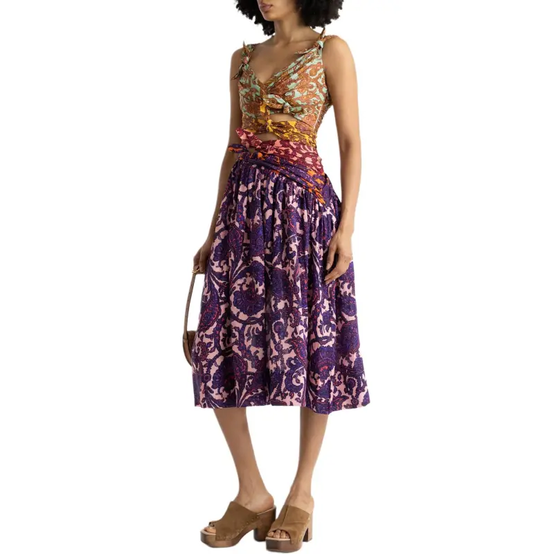 Zimmermann Tiggy Paisley print Midi Dress-2