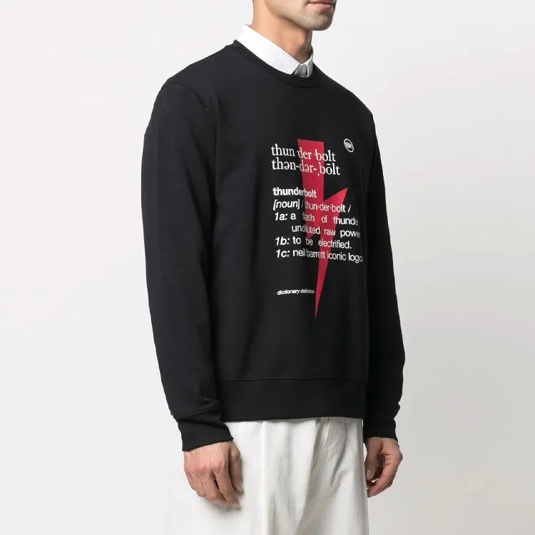 Neil Barrett Sweatshirts Men Black-2