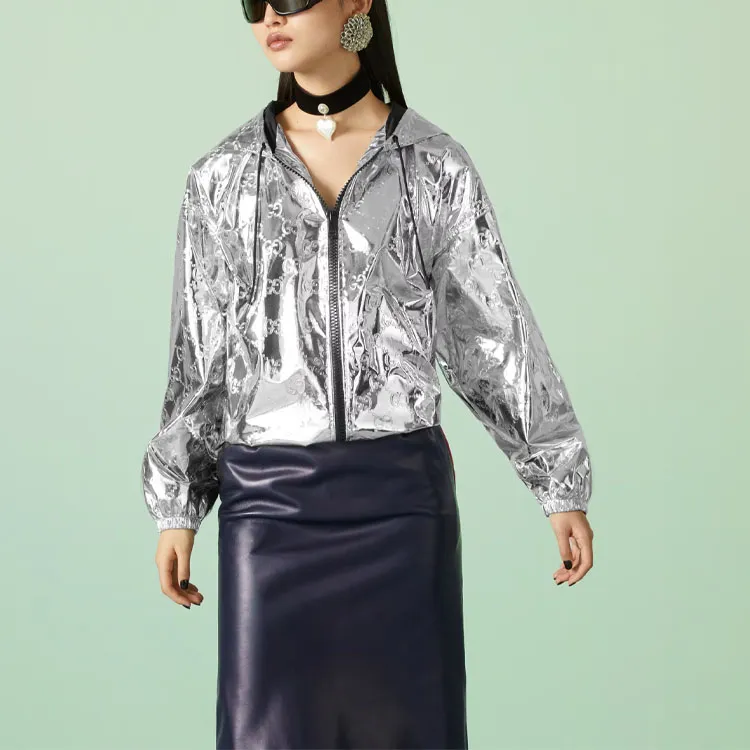 GUCCI Gg Embossed Bomber Jacket-2