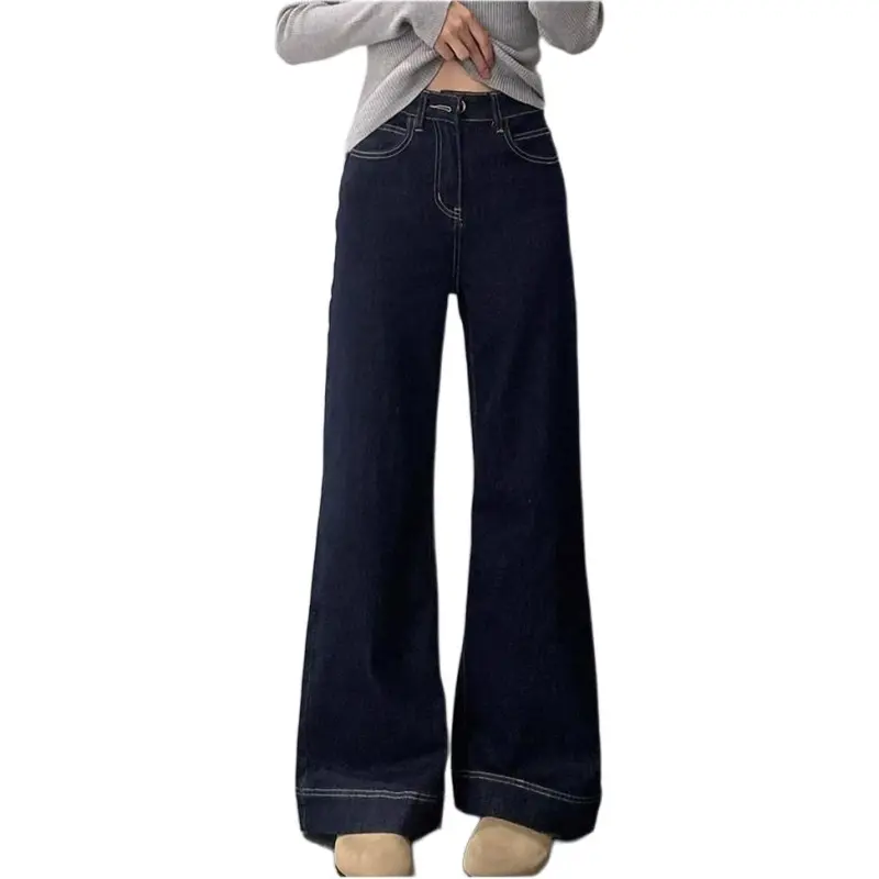 Concubine Zhu Jeans Women's Dark Blue-1
