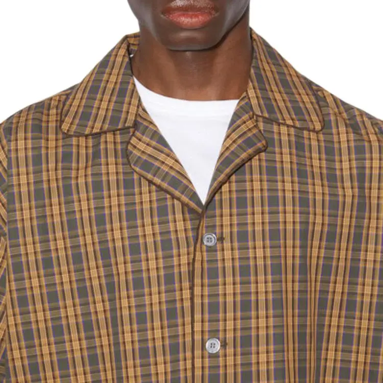 Acne Studios Shirt Unisex Brown Green-3