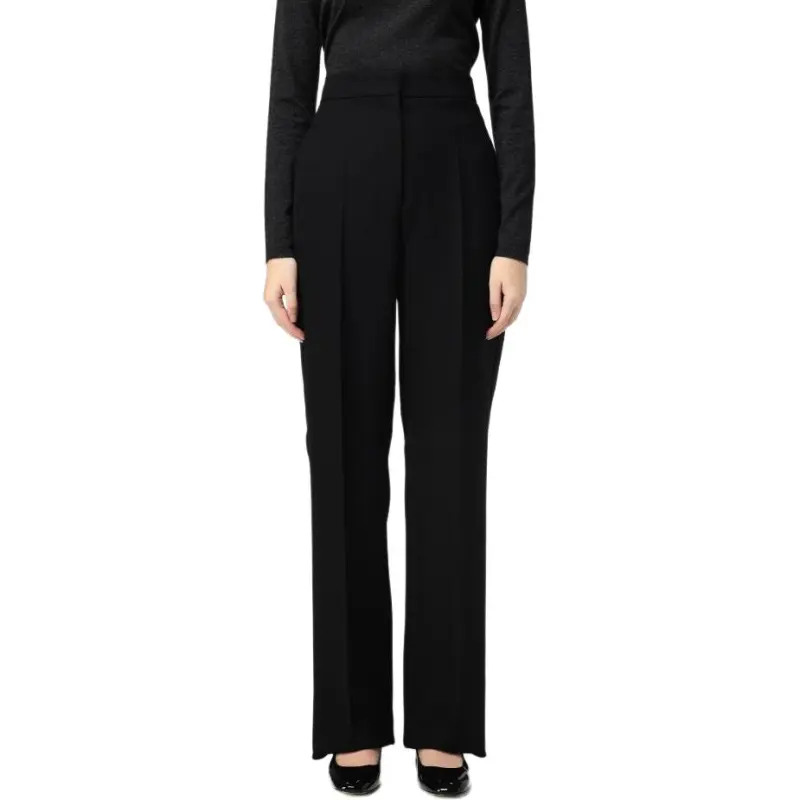 MaxMara Pleated Straight Leg Trousers-3