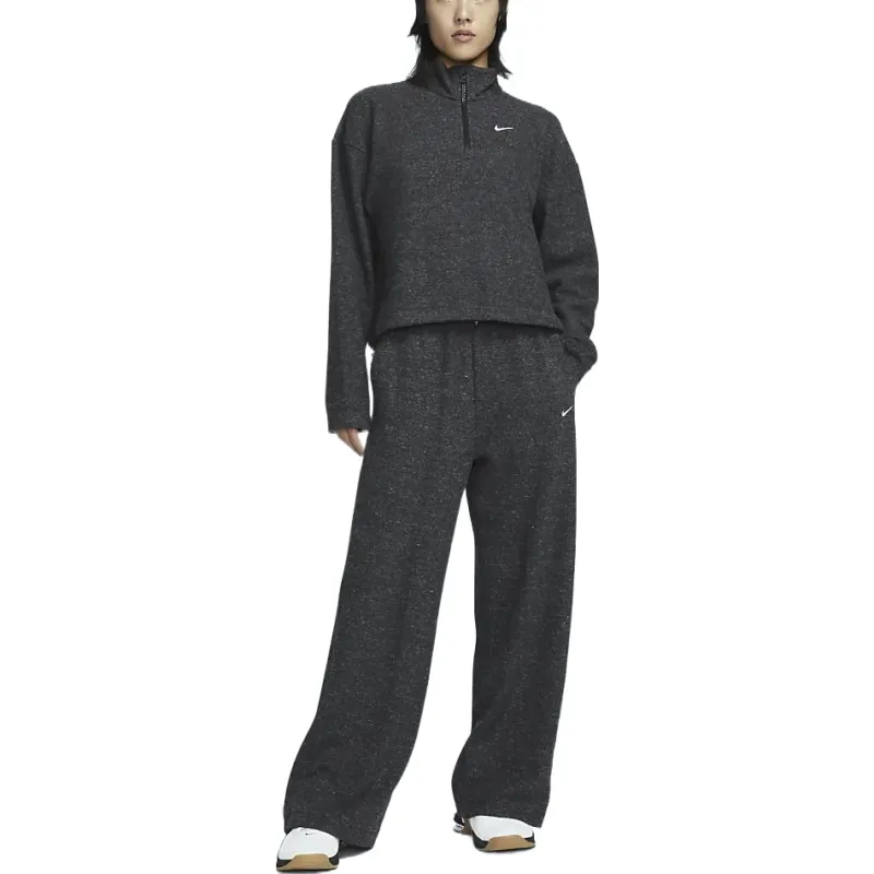 Nike Knitted Sweatpants Women's Medium Gray-3