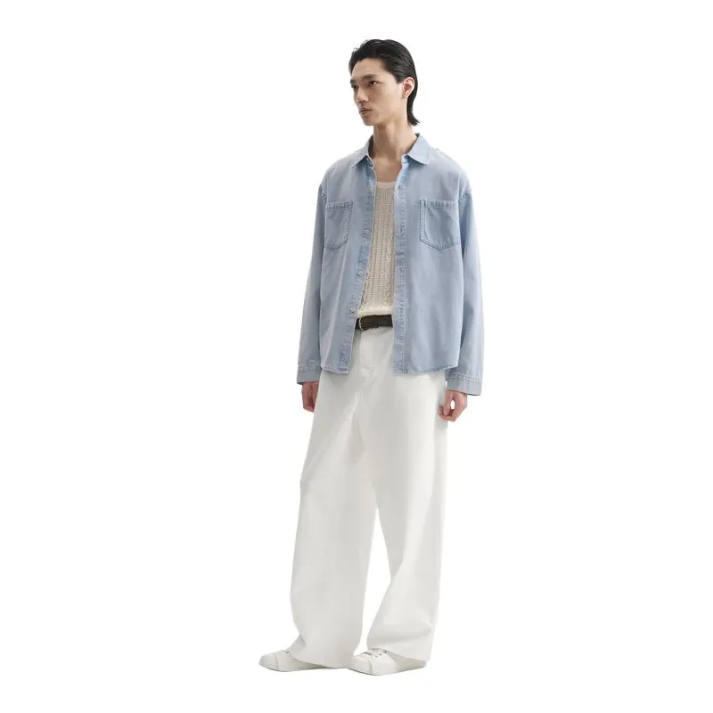 Nice Rice Shirt Unisex Moon Blue-4