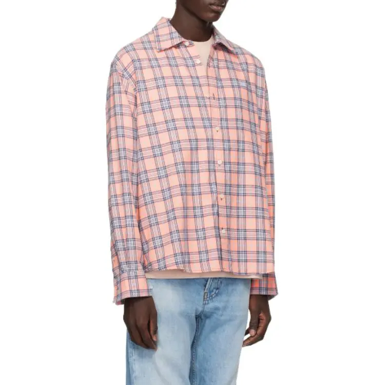 Acne Studios Checked Button Up Shirt-3