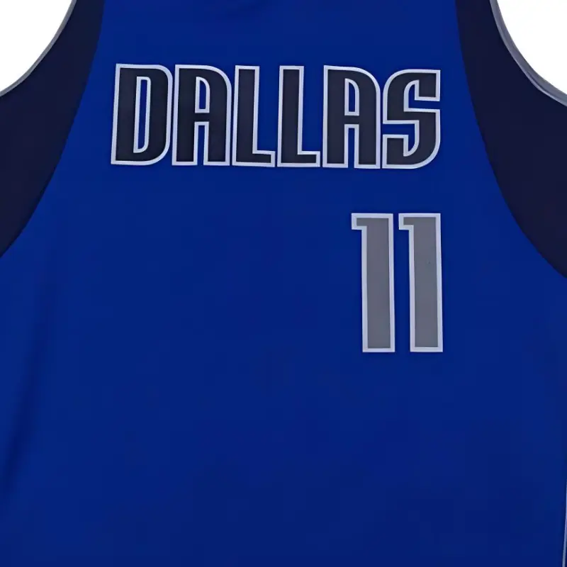 Adidas x NBA Dallas Mavericks SWINGMAN Fan Edition Basketball Jerseys Men's Blue-3
