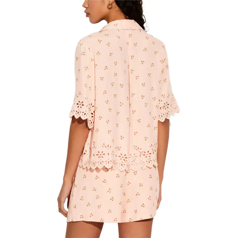 COACH SS22 Shirt Women's Light Pink-2