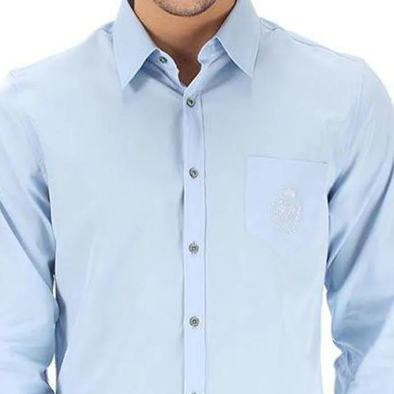 GUCCI Shirts Men Blue-1