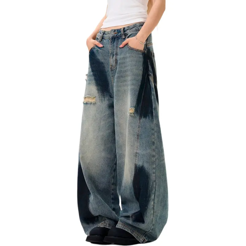 T IRA Jeans Unisex Blue[Summer Store Quality]-2