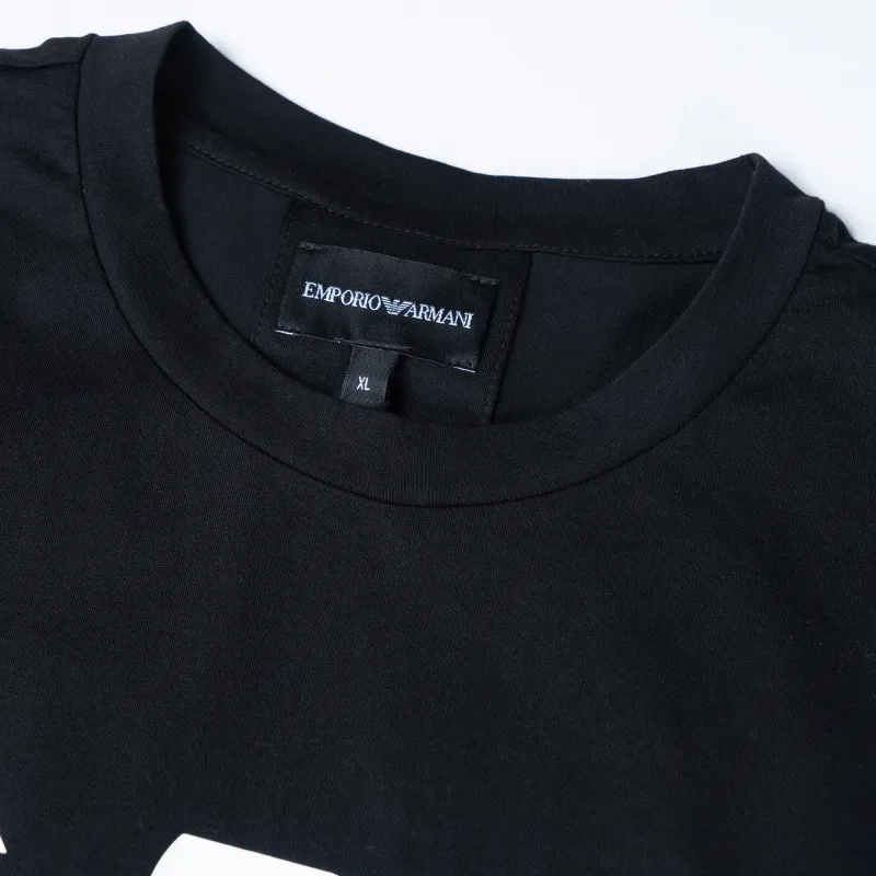 EMPORIO ARMANI Logo Printed Crewneck T Shirt-6