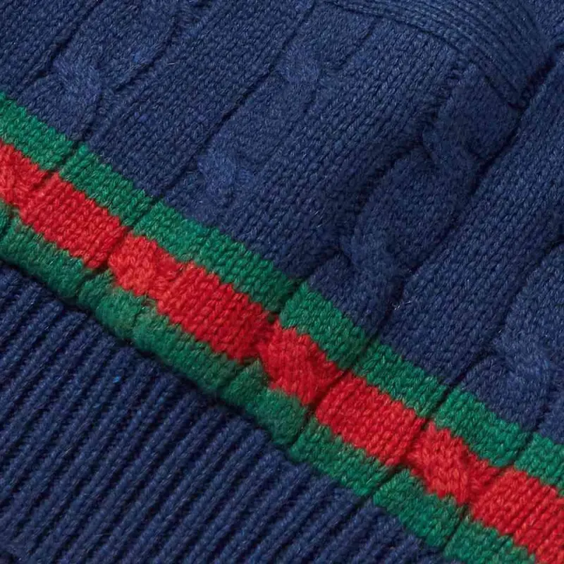 GUCCI Cashmere And Wool Cable Knit Cardigan-4