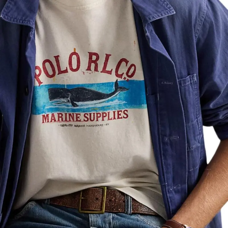 Polo Ralph Lauren Graphic Print T shirt-5