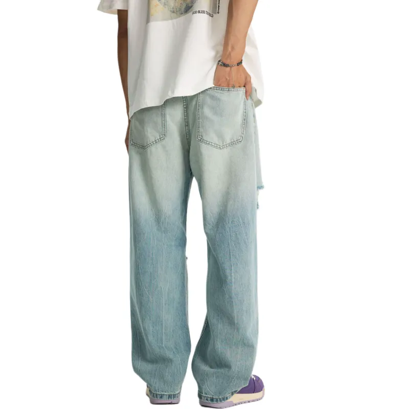 JASONWOOD Cowboy On The Run Jeans Unisex Light Blue-3
