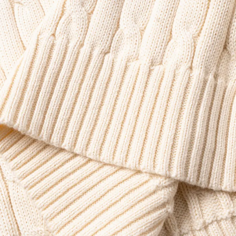 Polo Ralph Lauren Kimberly Cable Knitted V Neck Jumper-8