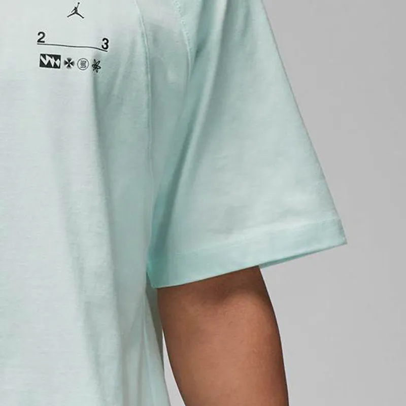 Jordan T Shirts Men Slight Green-4