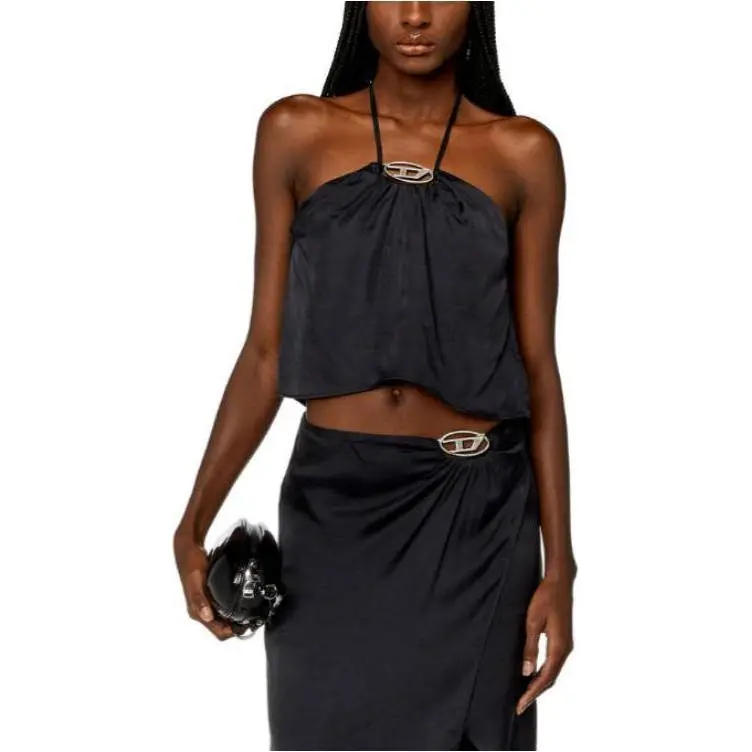 DIESEL SS24 Camisole Women's Dark Gray-1