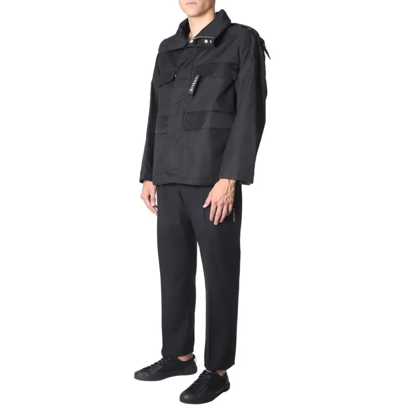 Givenchy Hooded Logo Windbreaker-2